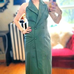 Sleeveless Button Down Dress